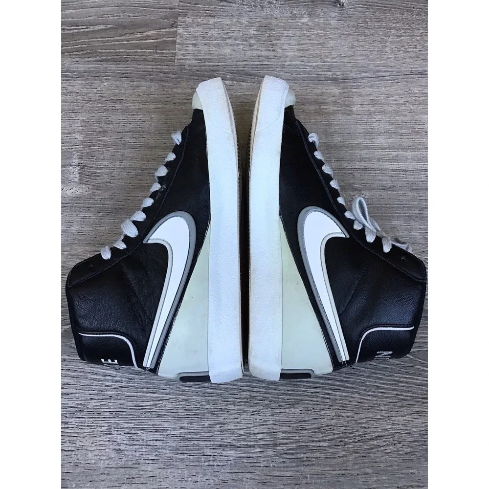 Nike Blazer Mid 77 Infinite Mens Size 7.5 US DA7233-001 Black White Leather Shoe